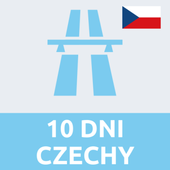 Czechy winieta na 10 dni - samochód (e-winieta)