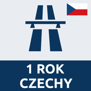 Czechy winieta na 1 rok - samochód (e-winieta)