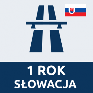 Słowacja winieta na 1 rok - samochód (e-winieta)