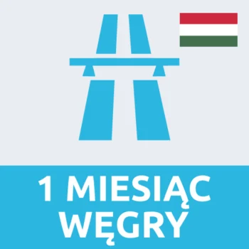 Węgry – winieta elektroniczna miesięczna dla pojazdów do 3,5 t kat. D1